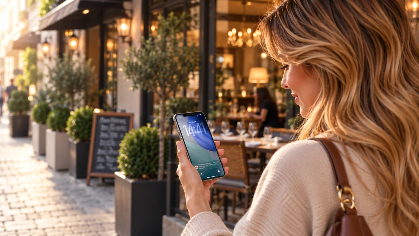 Un rappel MemoSpot apparaît sur l’écran verrouillé